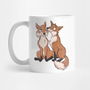 Fox Couple Mug